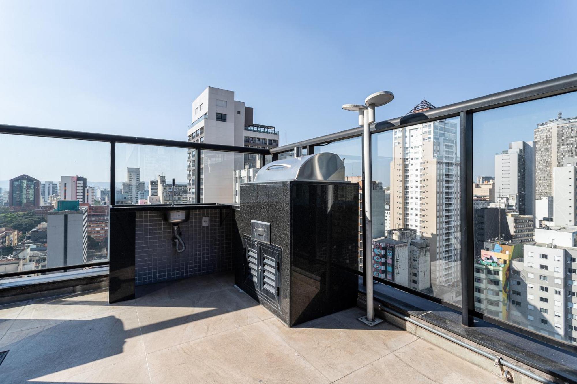 Predio Completo Na Consolacao Com Piscina No Rooftop - Share Consolacao Сао Паоло Екстериор снимка
