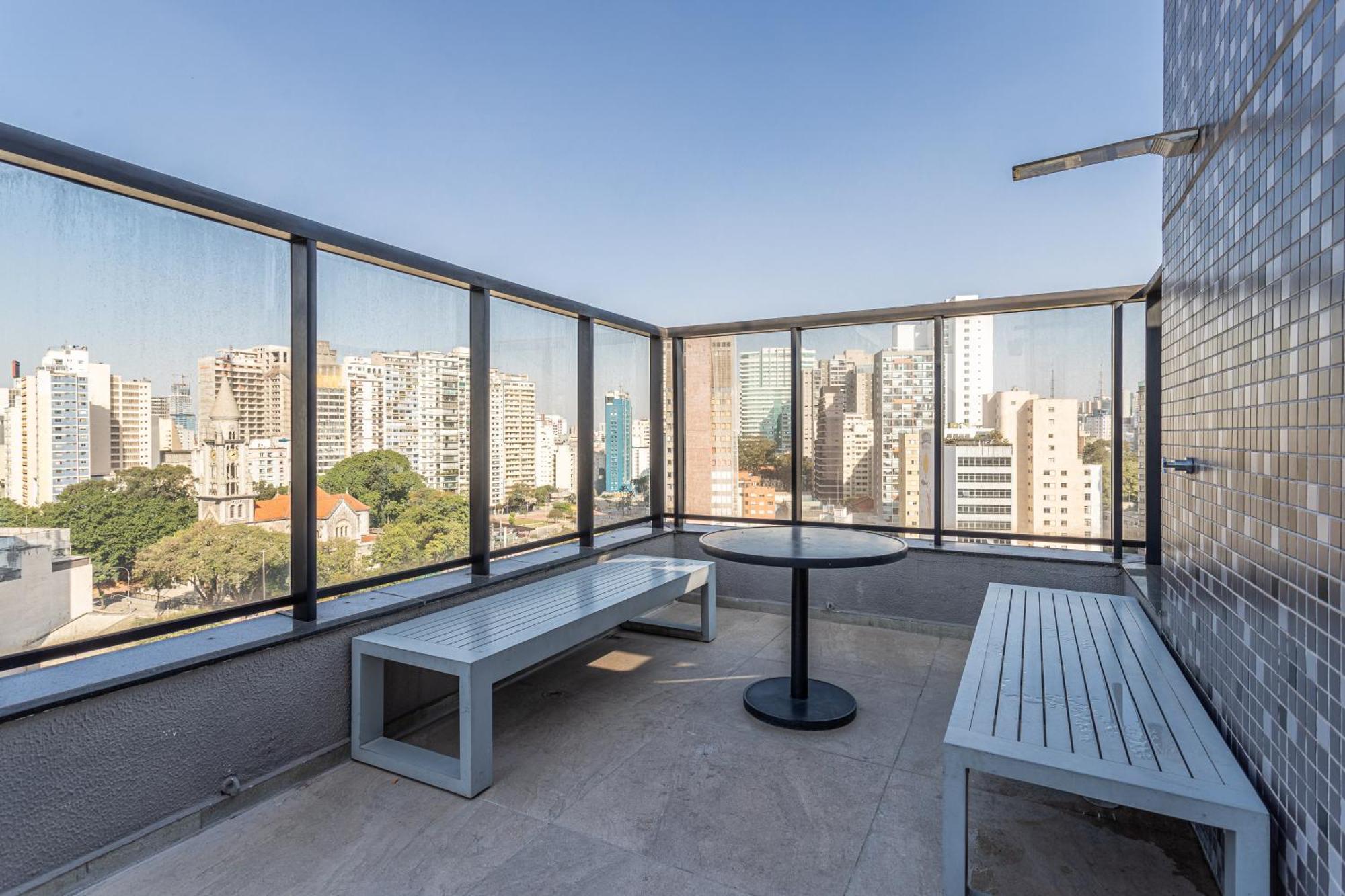 Predio Completo Na Consolacao Com Piscina No Rooftop - Share Consolacao Сао Паоло Екстериор снимка