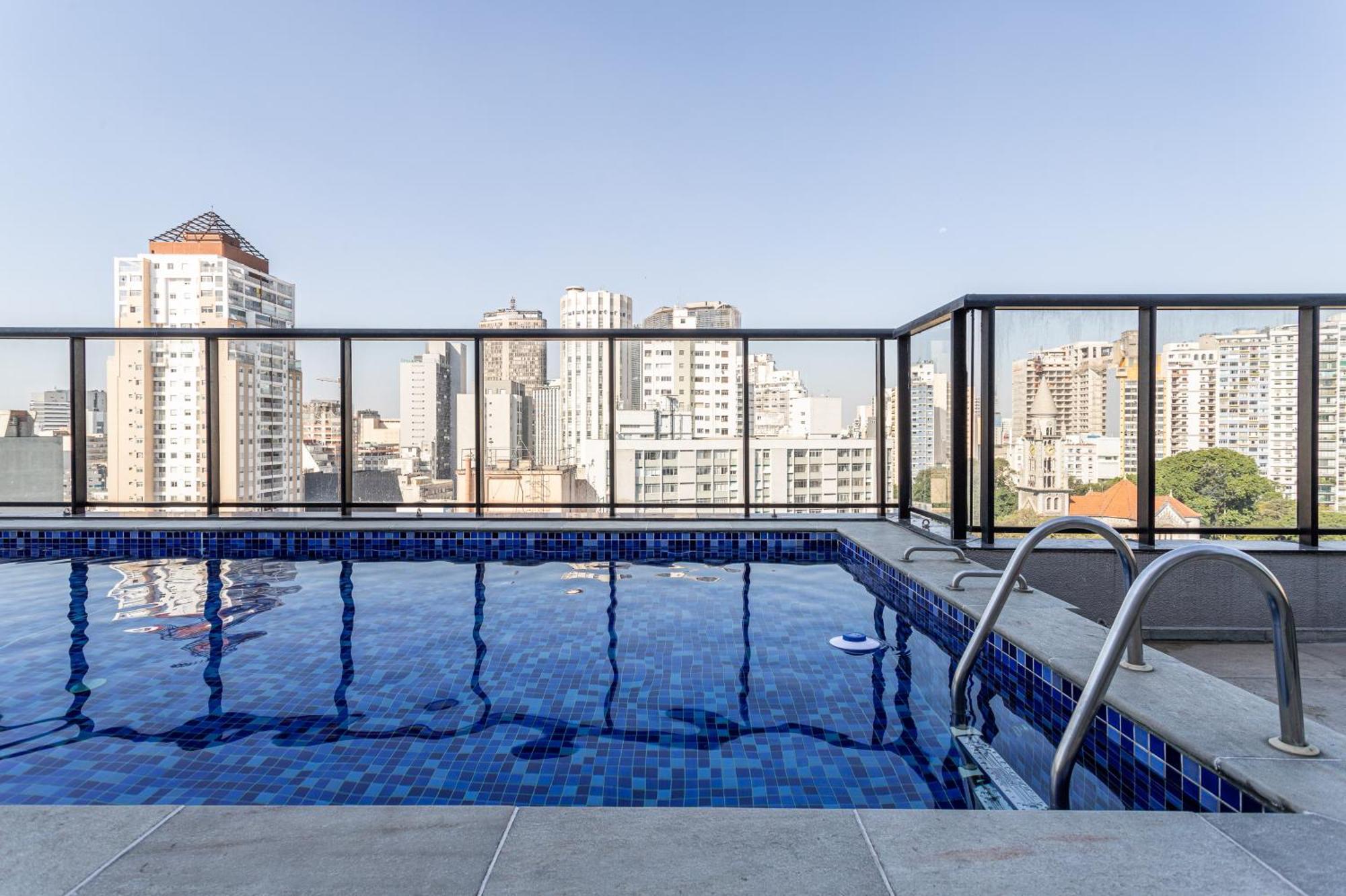 Predio Completo Na Consolacao Com Piscina No Rooftop - Share Consolacao Сао Паоло Екстериор снимка